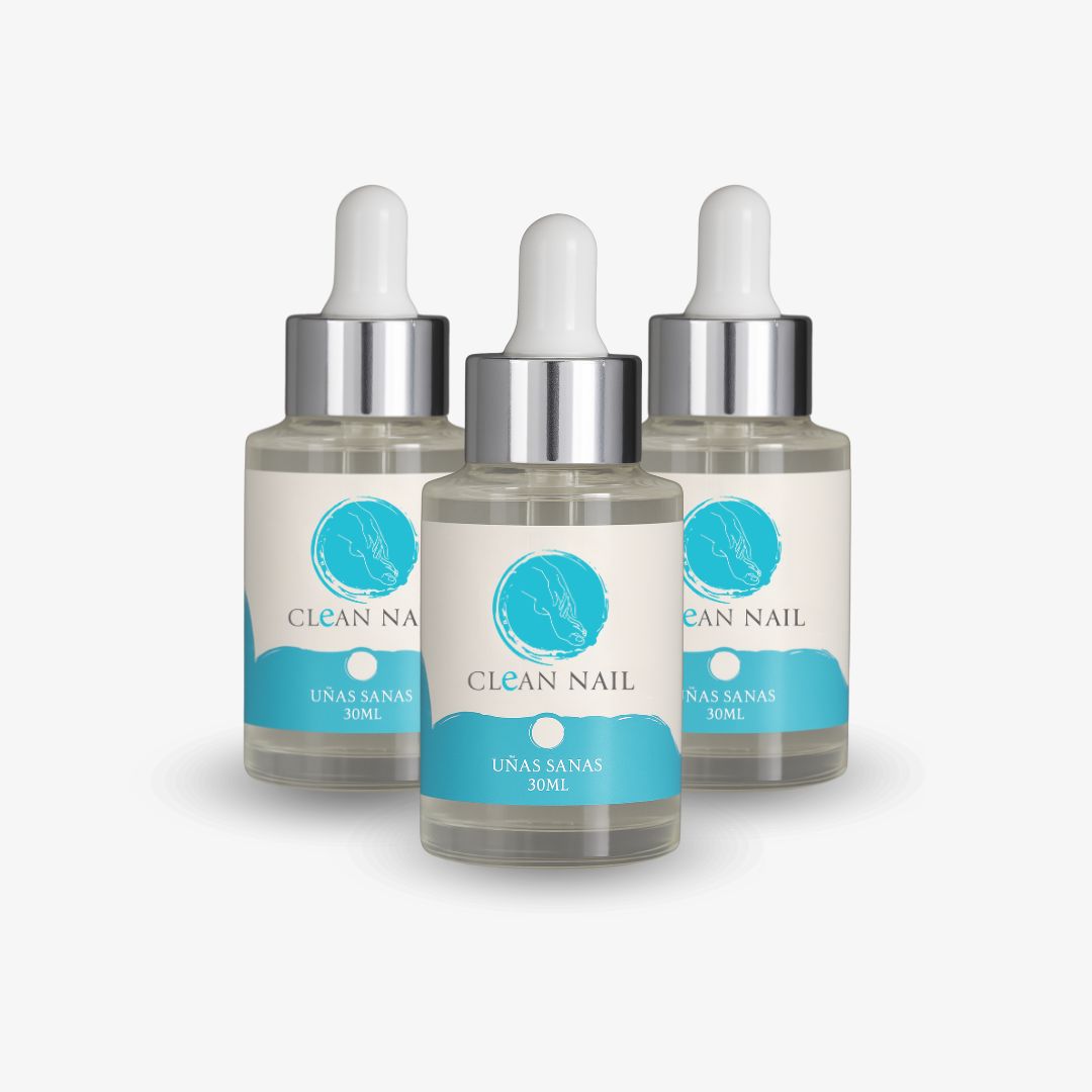 Clean Nail® | Uñas, Pies, Manos y Piel Libre de Hongos x 3