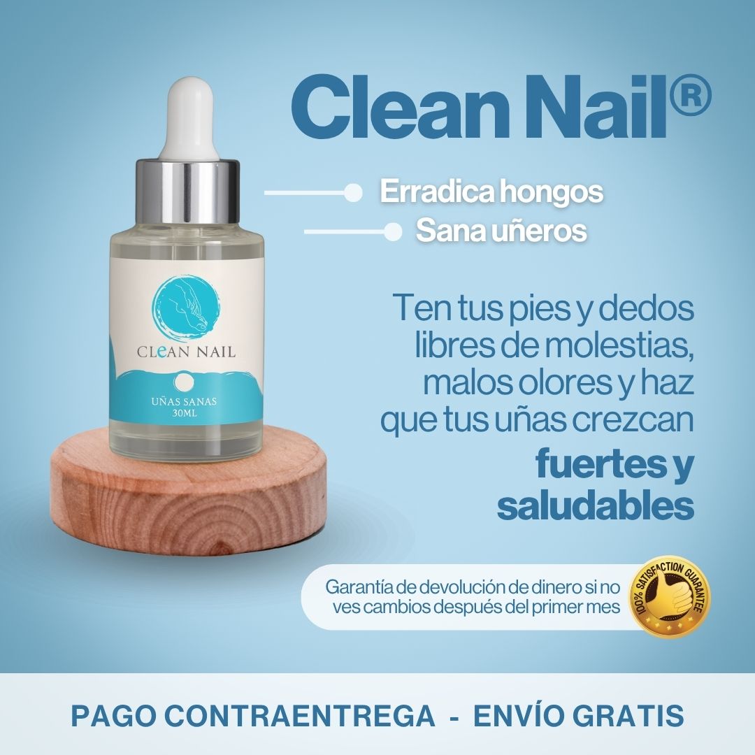 Clean Nail® | Uñas, Pies, Manos y Piel Libre de Hongos x 3